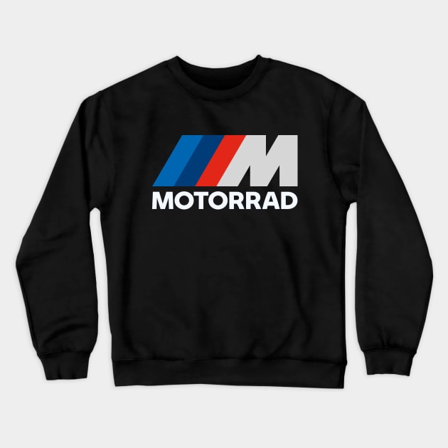 BMW M Motorrad Motorcycle Crewneck Sweatshirt by tushalb